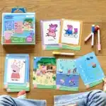 Mori Toys Peppa Pig Yaz - Sil Aktivite Seti 1: Matematiksel Düşünme, Görsel Algı ve İnce Motor Becerileri - Görsel 3