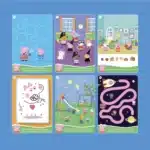 Mori Toys Peppa Pig Yaz - Sil Aktivite Seti 2: Dikkat & Konsantrasyon, Problem Çözme ve İnce Motor Becerileri - Görsel 3