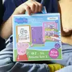 Mori Toys Peppa Pig Yaz - Sil Aktivite Seti 2: Dikkat & Konsantrasyon, Problem Çözme ve İnce Motor Becerileri - Görsel 5