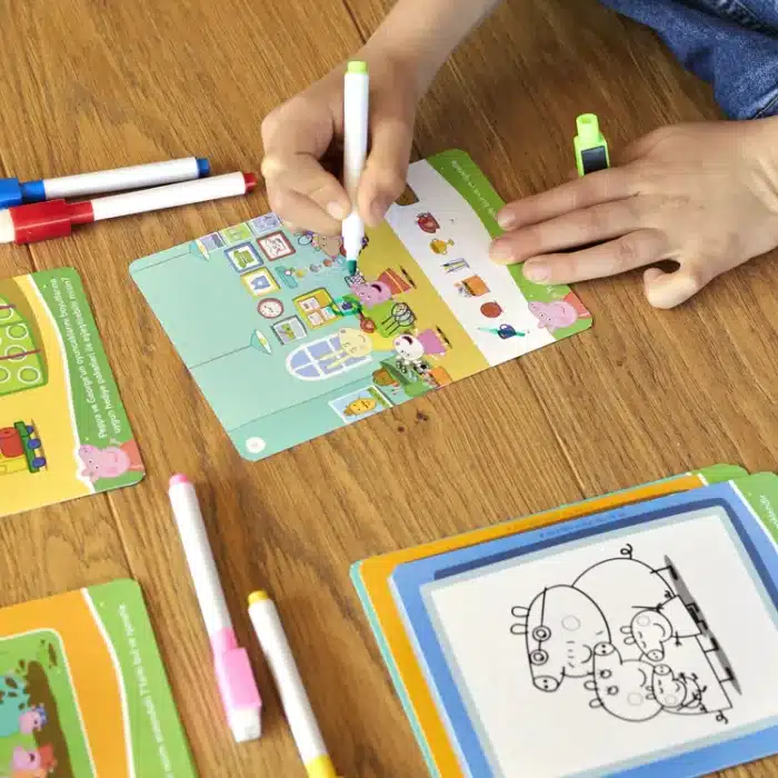 Mori toys peppa pig yaz - sil aktivite seti 2: dikkat & konsantrasyon, problem çözme ve i̇nce motor becerileri - görsel 6
