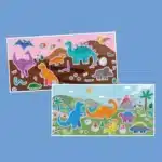 Mori Toys Reusable Sticker Set: Dinosaurs - Tak Çıkar Çıkartma Oyunu - Görsel 6