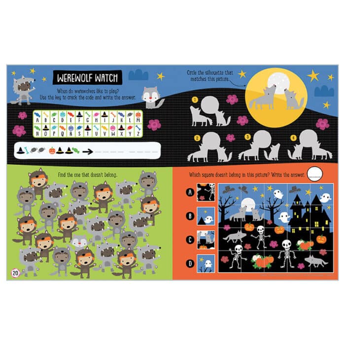 Make believe i̇deas-scratch and sparkle halloween activity book - görsel 3