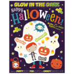 Make Believe İdeas- Glow in the Dark Puffy Stickers Happy Halloween!