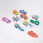 OMY 3D Paper Toys - Vroom - Görsel 2