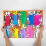 OMY School Öğretici Poster - Multiplication - Görsel 3