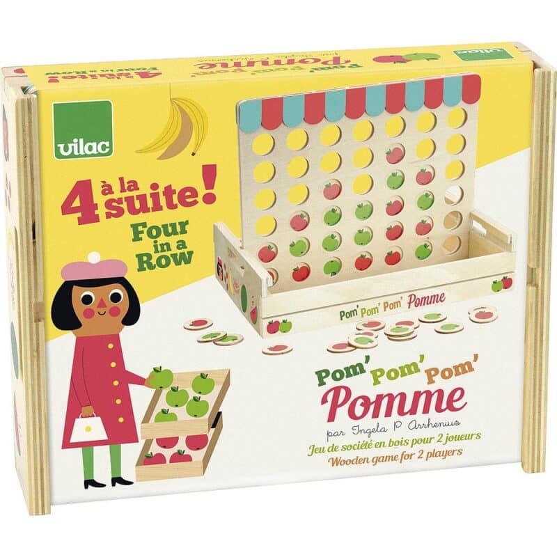 Ahsap oyuncaklar vilac four apples in 5 44b1