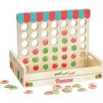 Vilac - Sıralı 4 Elma Oyunu- Four Apples in a Row - Görsel 2