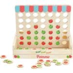 Vilac - Sıralı 4 Elma Oyunu- Four Apples in a Row - Görsel 4