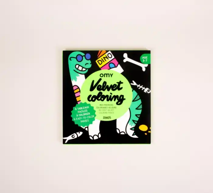 Omy velvet coloring / i̇lk boyamalarım - dinos - görsel 1