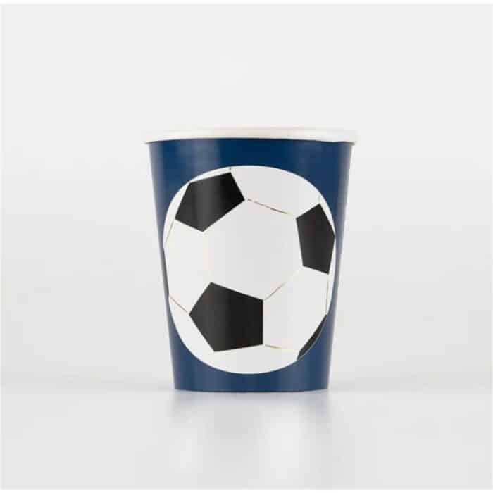 Meri meri - futbol bardaklar (8'li) - görsel 3