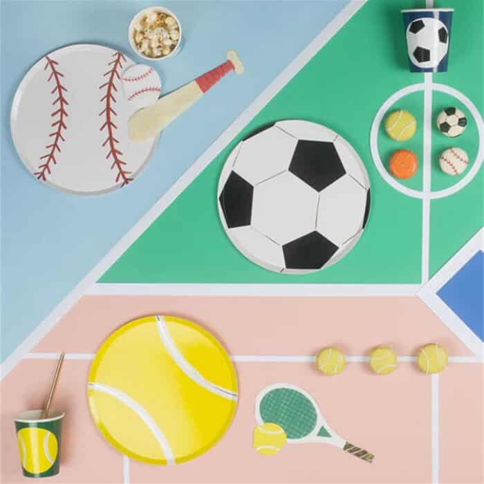 Meri meri - futbol bardaklar (8'li) - görsel 1