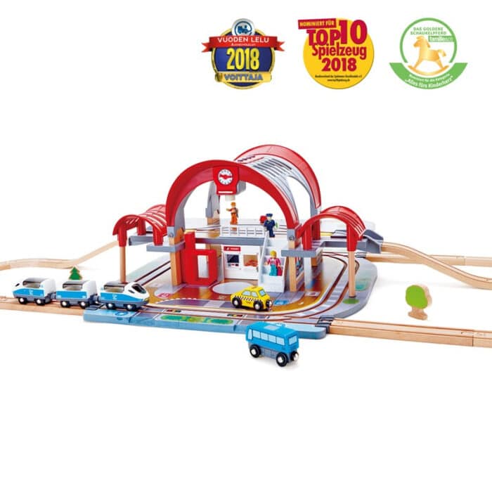 Hape grand city oyuncak tren istasyonu 90bb