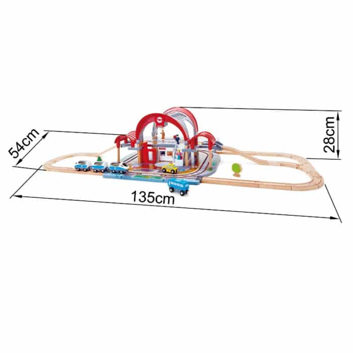 Hape grand city oyuncak tren istasyonu c4e 82