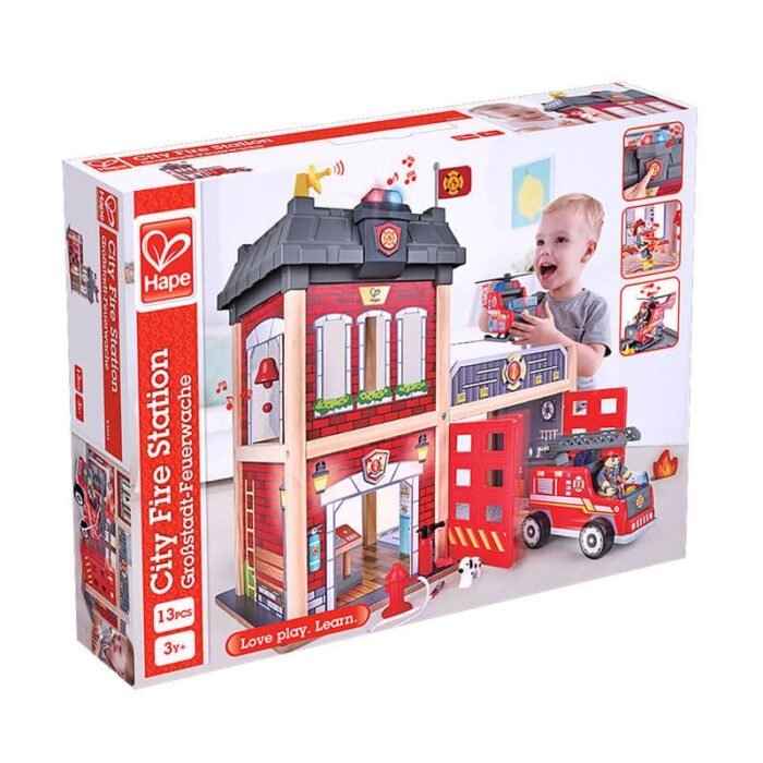 Hape oyuncak şehir i̇tfaiye i̇stasyonu - görsel 5