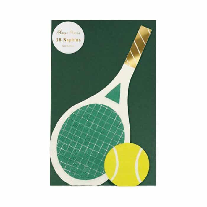 Peceteler meri meri tennis napkins ten 4b79 b