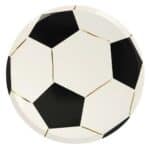 Meri Meri - Futbol Tabaklar - 8'li - Görsel 2