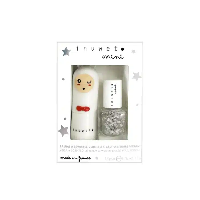 Inuwet duo white - oje ve li̇p balm seti̇ - görsel 1