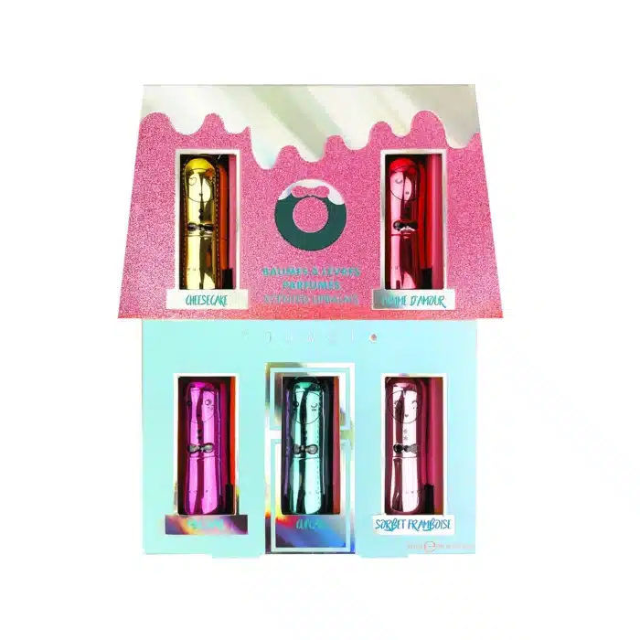 Inuwet - winterland - 5'li metal li̇p balm seti̇ - görsel 1