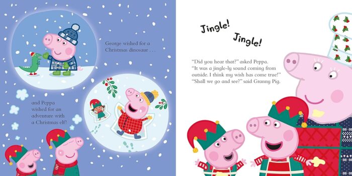 Peppa pig: peppa and the christmas elf - görsel 2