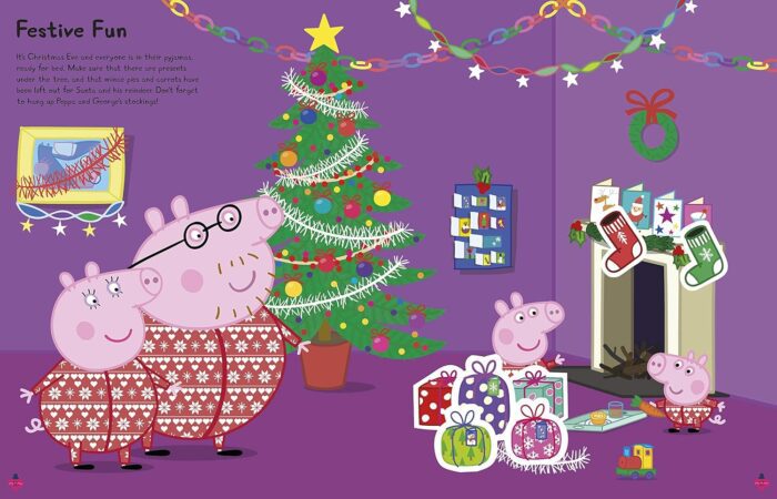 Peppa pig: ho ho ho! Christmas sticker book - görsel 3