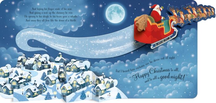 Pop-up- twas the night before christmas - görsel 4