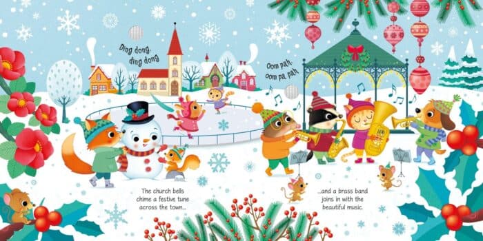 Winter wonderland sound book - görsel 3