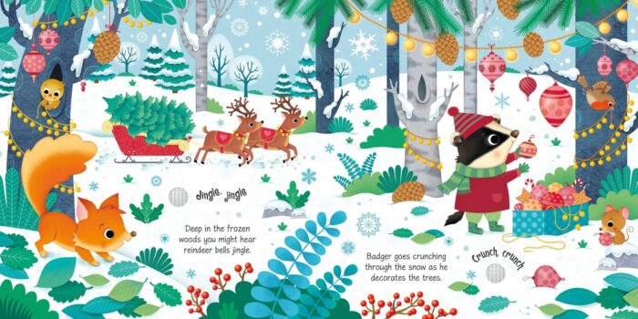 Winter wonderland sound book - görsel 4