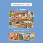 Mori Toys - Exploring My City 2-in-1 Puzzle ve Bil Bakalım Kim Oyunu - Görsel 6