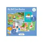 Mori Toys - My Self Care Routine: Çift Taraflı 8+2 Puzzle