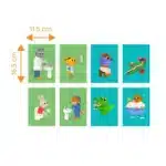 Mori Toys - My Self Care Routine: Çift Taraflı 8+2 Puzzle - Görsel 2