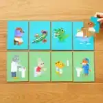 Mori Toys - My Self Care Routine: Çift Taraflı 8+2 Puzzle - Görsel 6