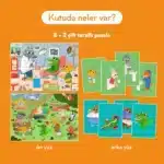 Mori Toys - My Self Care Routine: Çift Taraflı 8+2 Puzzle - Görsel 8