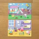 Mori Toys - Peppa’s Friends: Çift Taraflı 8+2 Puzzle - Görsel 3