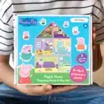 Mori Toys - Peppa’s House: 6 in 1 Puzzle ile Peppa'nın Evinin Mimarı Ol! - Görsel 2