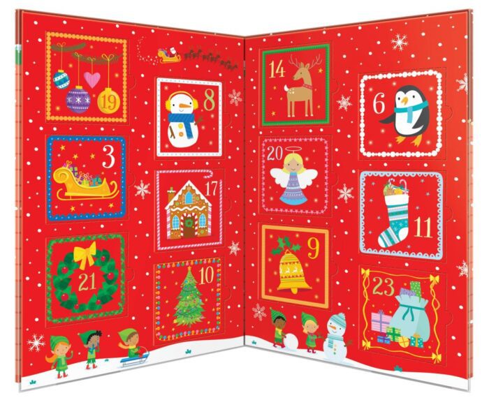 Usborne - advent calendar book - görsel 3