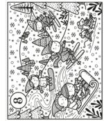 Magic Painting Countdown to Christmas - Görsel 3