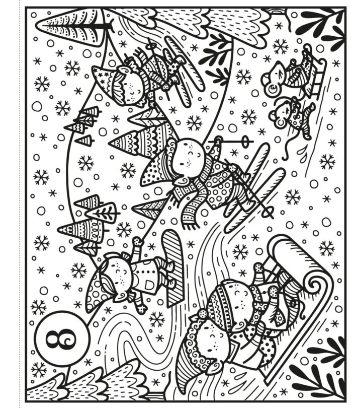 Magic painting countdown to christmas - görsel 3