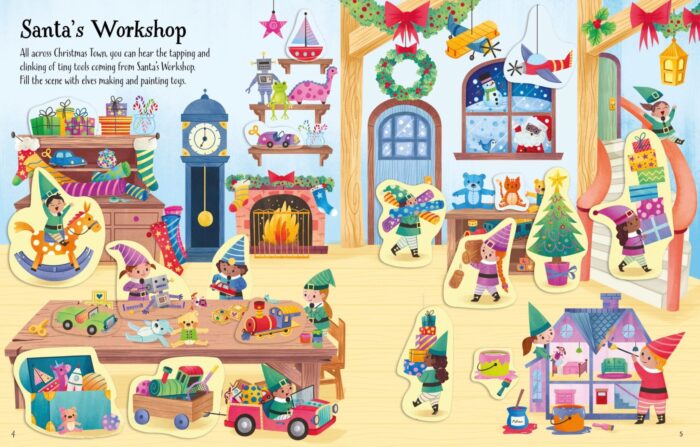 First sticker book christmas - görsel 2