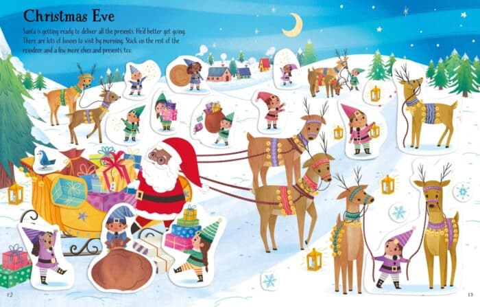 First sticker book christmas - görsel 4