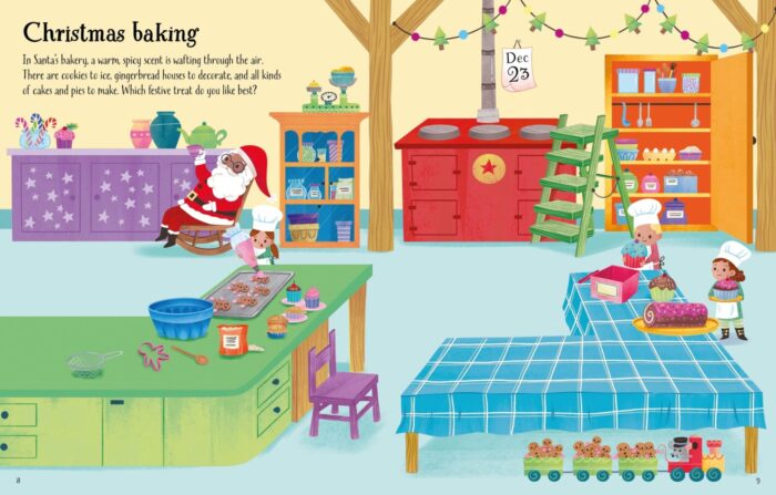 First sticker book christmas - görsel 6