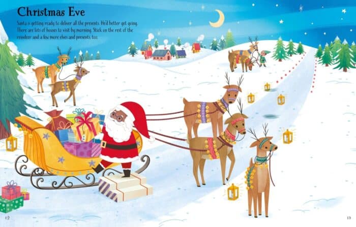 First sticker book christmas - görsel 7