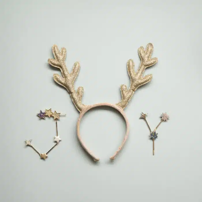 Mimi & lula glitter antlers taç - görsel 3