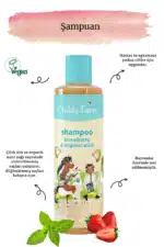 Childs Farm Çilek ve Organik Nane Özlü Çocuk Şampuan 250ml - Görsel 2