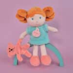 Jolijou İlk Bebeğim - Mademoiselle Menthe / 21cm - Görsel 4