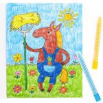 Ooly Boyama Kitabı - Little Farm Friends - Görsel 4