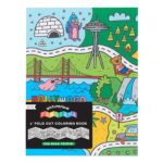 Ooly Katlanabilir Boyama Kitabı - USA Road Trippin