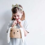 Mimi & Lula Easter Hasır Sepet Çanta - Görsel 3