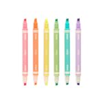 Ooly Dual Çift Uçlu Neon 6’lu Highlighter - Görsel 2