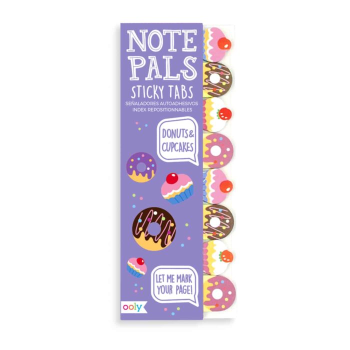 Ooly note pals yapışkanlı etiket seti - donuts & cupcakes - görsel 1