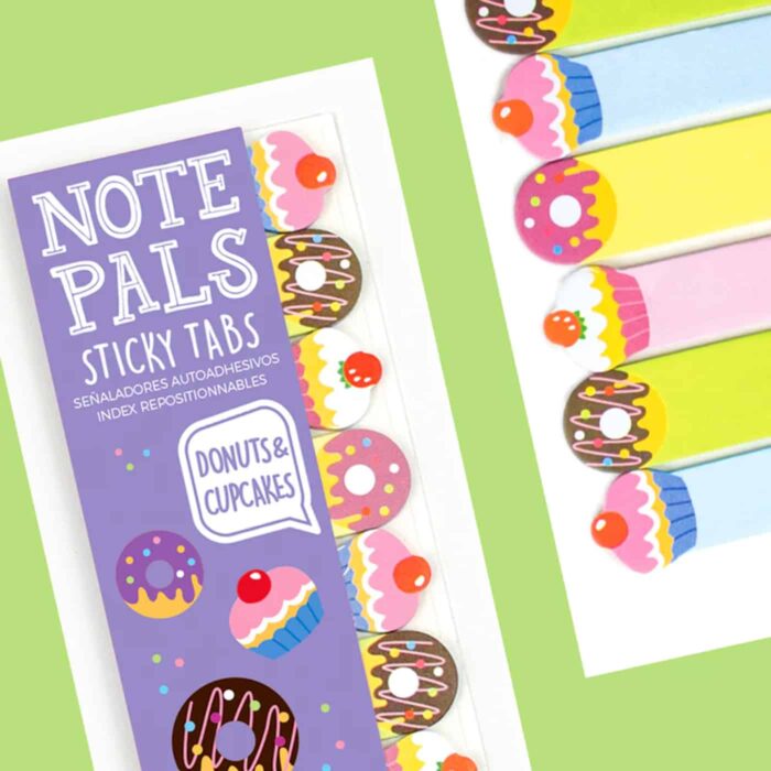 Ooly note pals yapışkanlı etiket seti - donuts & cupcakes - görsel 4